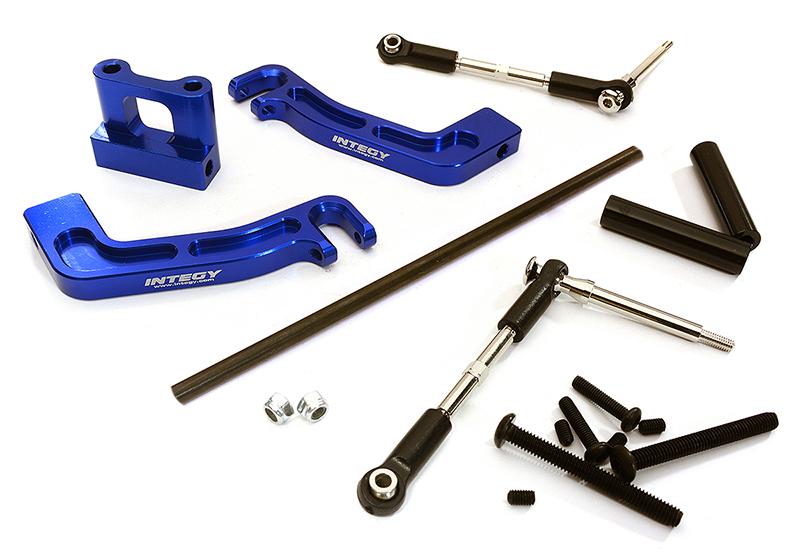 INT-C28432BLUE Front Sway Bar Anti-Roll Bar Set for Traxxas X-Maxx 4X4