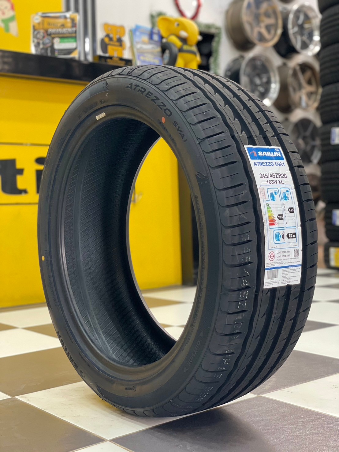 #ยางใหม่ #SAILUN ATREZZO #SVA1 245/45ZR20 ยางใหม่ปี2024