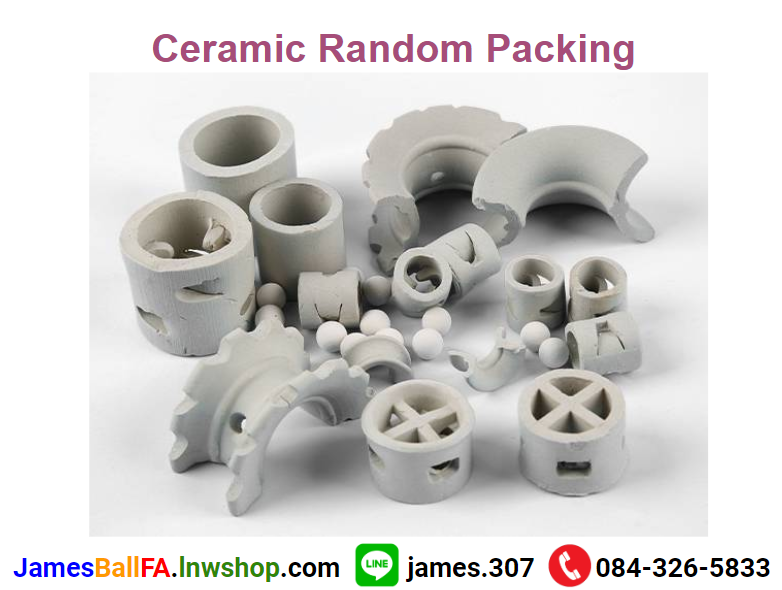 Ceramic Super Intalox Ring แหวนเซรามิสแบบซุปเปอร์อินทาล็อซ
