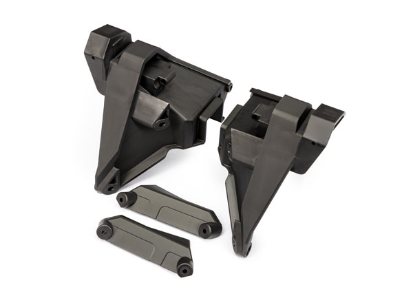 10938 Shock tower extensions, rear (left & right)/ mounts (left & right) [สำหรับ 1/5 FUNCO]