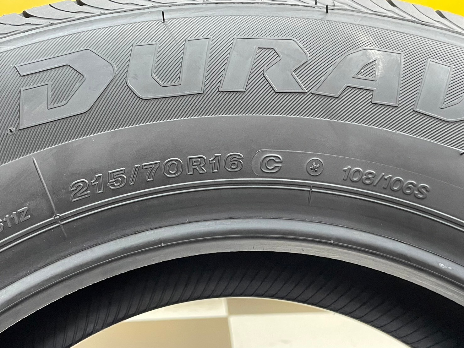 🔥🔥#Bridgestone Duravis R611 215/70R16 ยางใหม่ปี2024