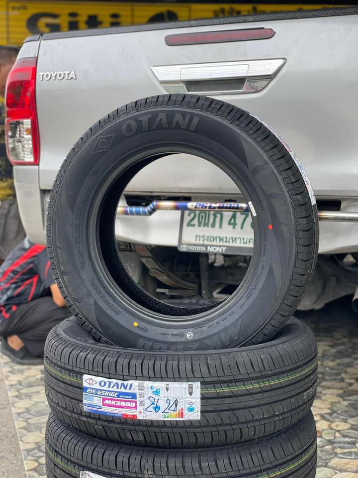 เปลี่ยนยาง🚘 #TOYOTA_REVO🛞 #OTANI #MK2000 215/65R16🔥 🔥🔥