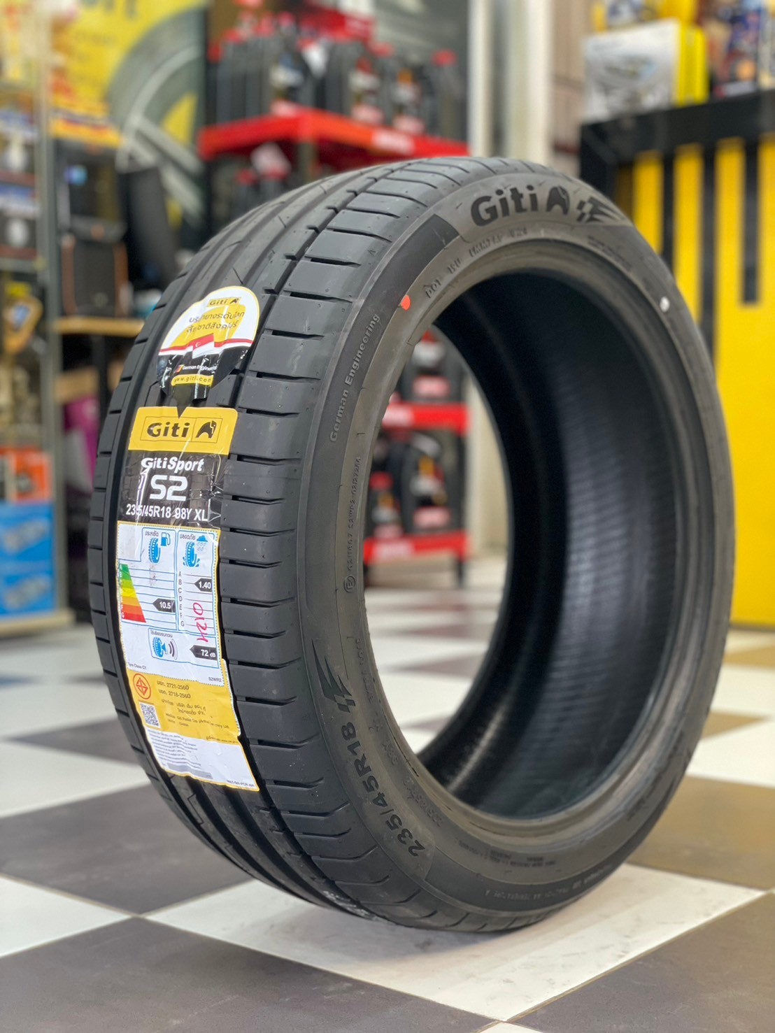GITI SPORT S2 235/45R18 ยางใหม่ปี2024