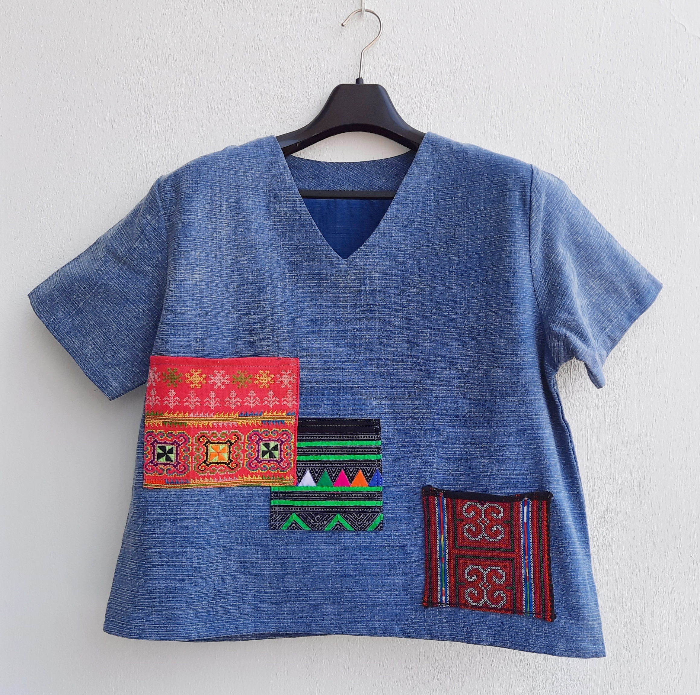 เสื้อผ้าชินมัยสโตน แต่งผ้าชาวเขา3ลาย
