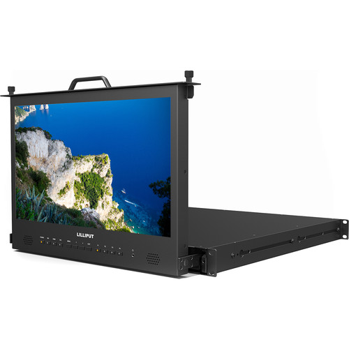 จำหน่าย Lilliput RM-1730S 17.3 นิ้ว Full HD 3G-SDI/HDMI Pullout Rackmount Monitor (1 RU)