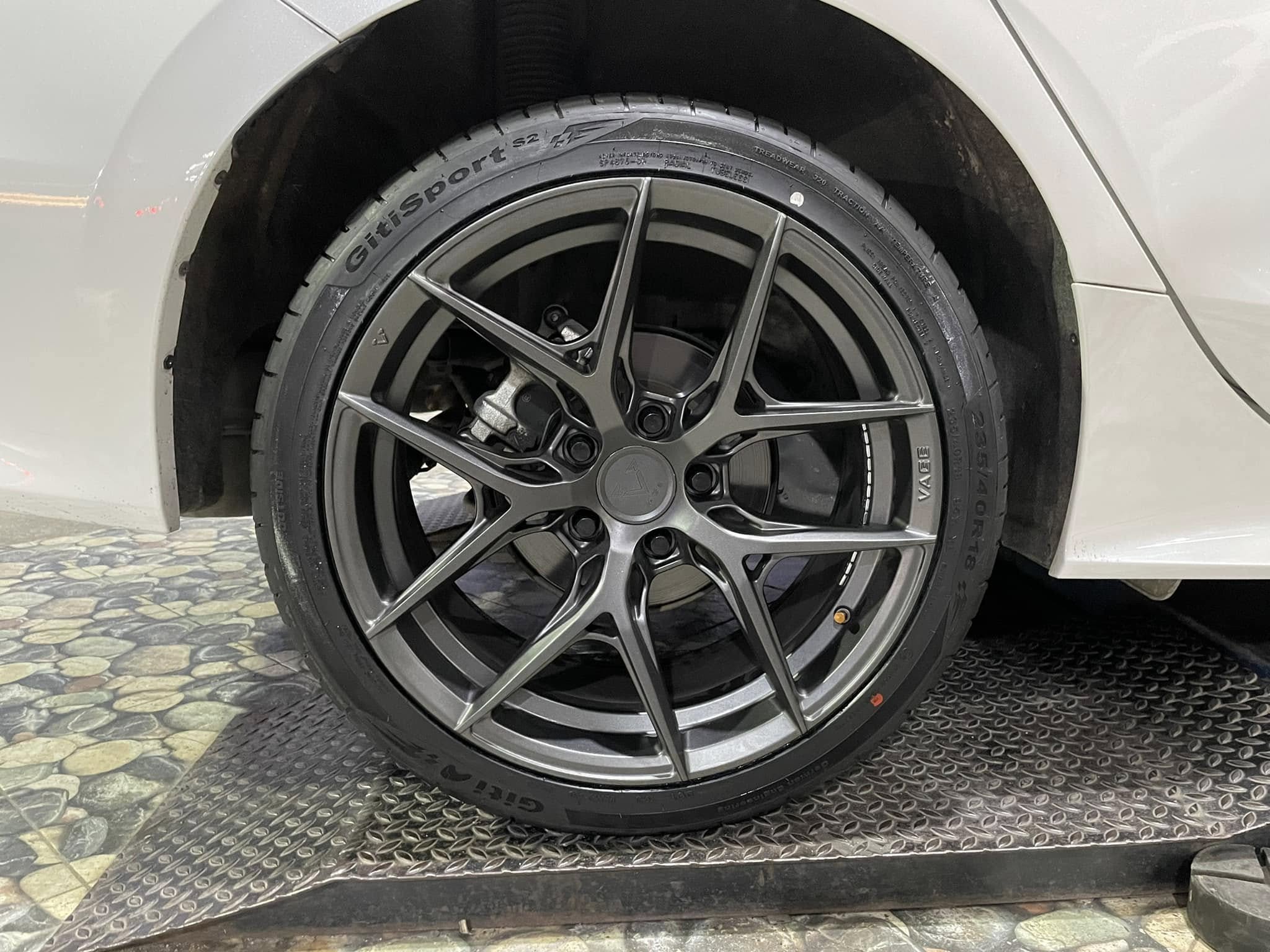 #HONDA_CIVIC เปลี่ยนยาง #GITI_SPORTS2 235/40R18