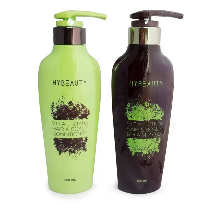 Hybeauty Vitalizing Hair & Scalp Conditioner แชมพู และ ครีมนวดผม สมุนไพรบริสุทธิ์เข้มข้นจากเกาหลี300 ml. เก็บเงินปลายทาง