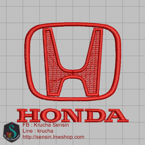 ไฟล์บล็อคปัก HONDA 1