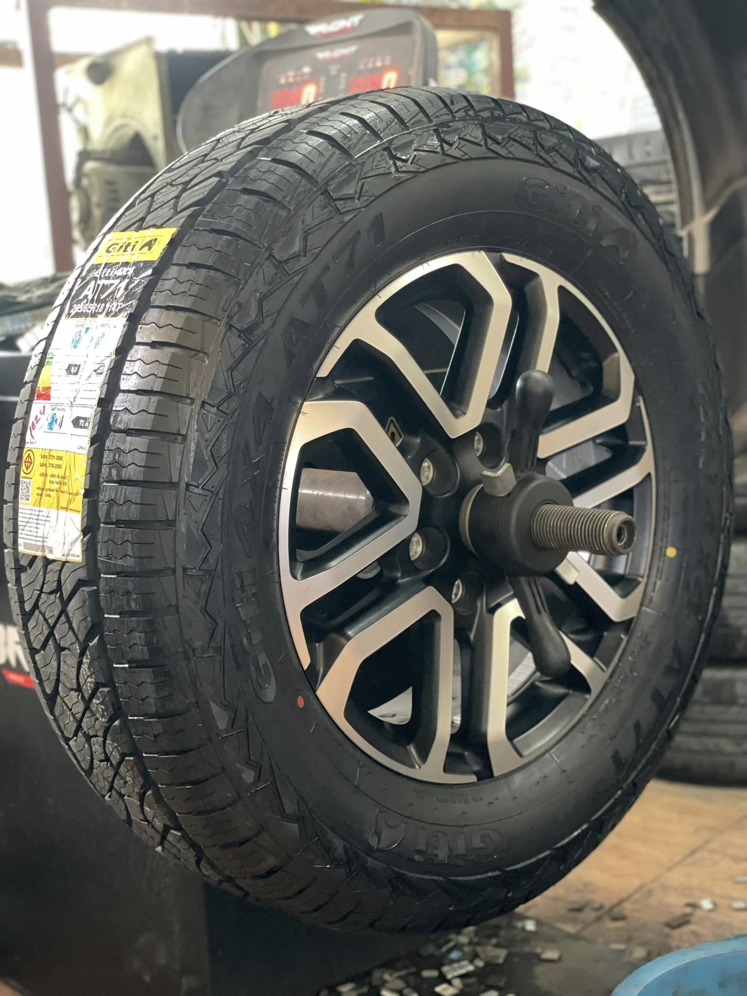 FORD_RANGER❗️ ยางจีที GITI 4x4 AT71 265/65R18 ยางAllTerrian สายลุย คุณภาพดี ยางตัวหนังสือสีดำ
