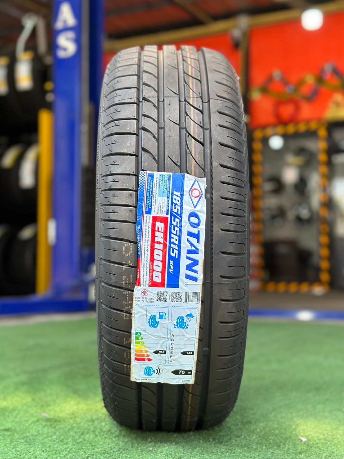 OTANI EK1000 185/55R15 ยางใหม่ปี2023 ราคาพิเศษพร้อมติดตั้งฟรี สามารถสอบถามเพิ่มเติมได้ค่ะ