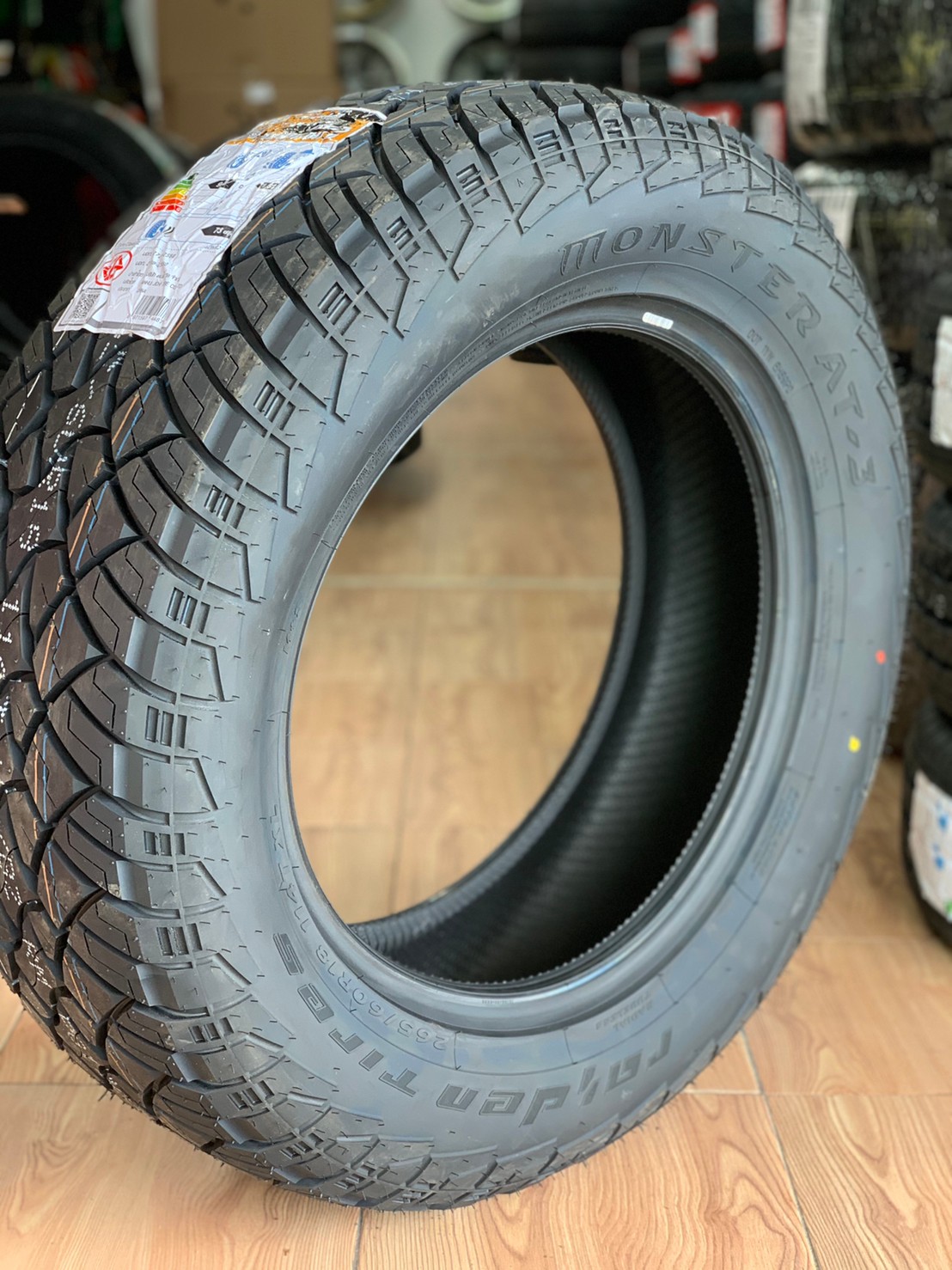 RAIDEN MONSTER AT3 265/60R18 ยางลายใหม่ มิติใหม่ของยาง all terrain