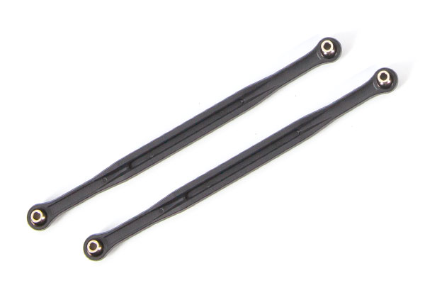 7897 Toe links, 202.5mm (187.5mm center to center) (black) (2) (for use with #7895 X-MaxxÂ® WideMaxxÂ® suspension kit)