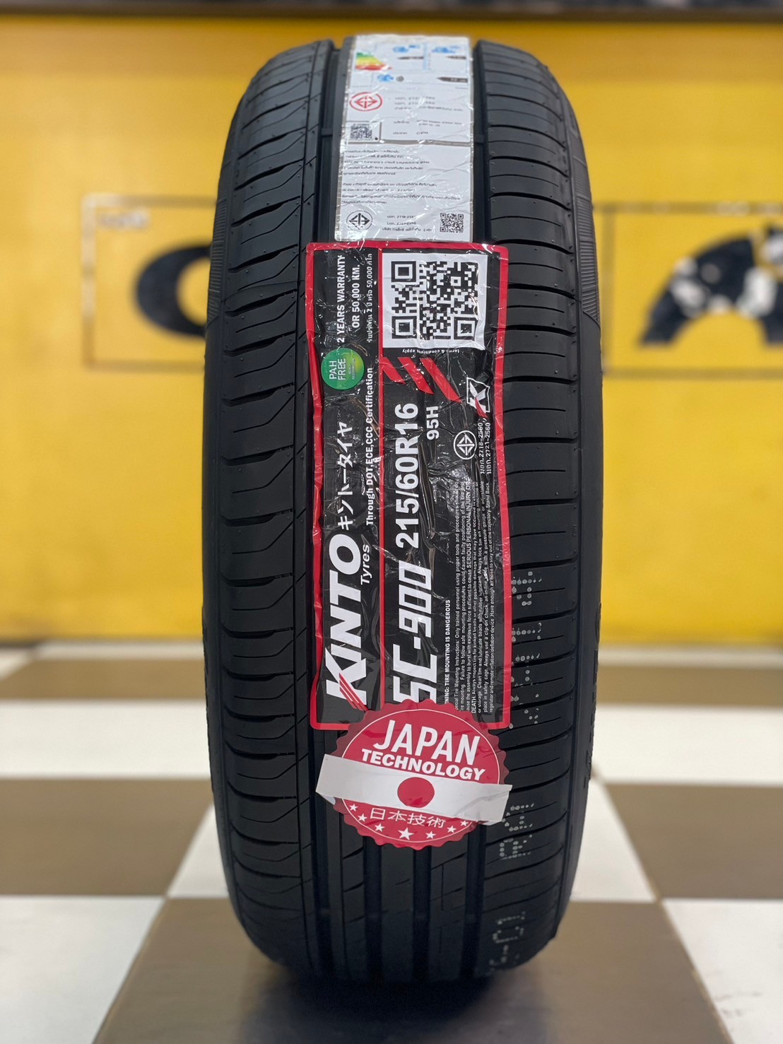 KINTO SC900 215/60R16 ยางใหม่ปี2024