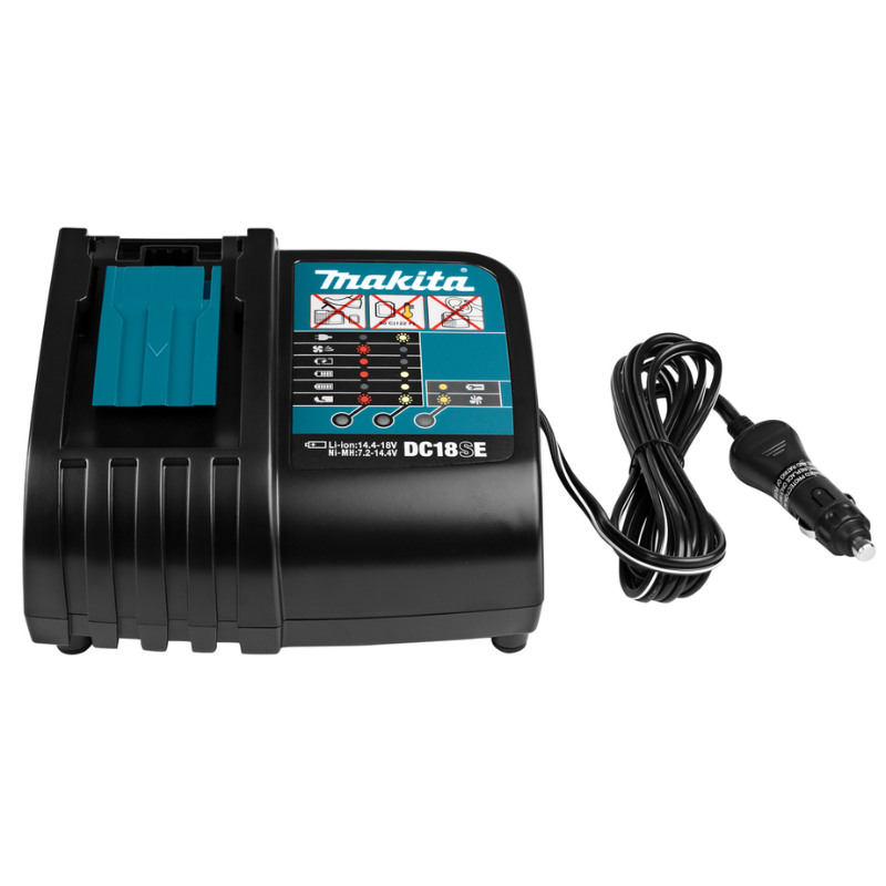 เครื่องชาร์จแบตเตอรี่ 18V 70W (ชาร์จในรถยนต์) รุ่น DC18SE MAKITA