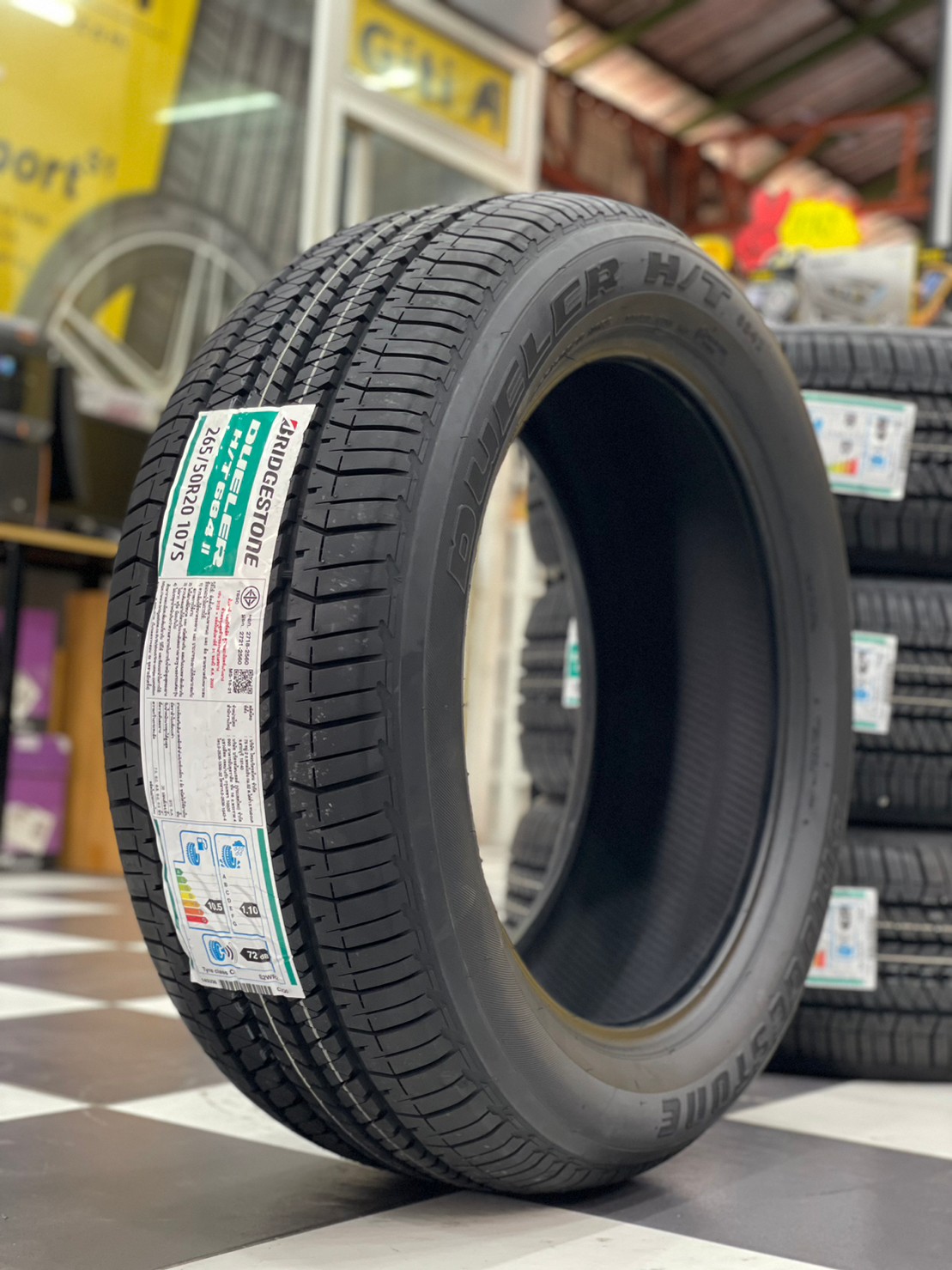 ยางBRIDGESTONE DUELER H/T 684 265/50R20 ยางใหม่ปี2023