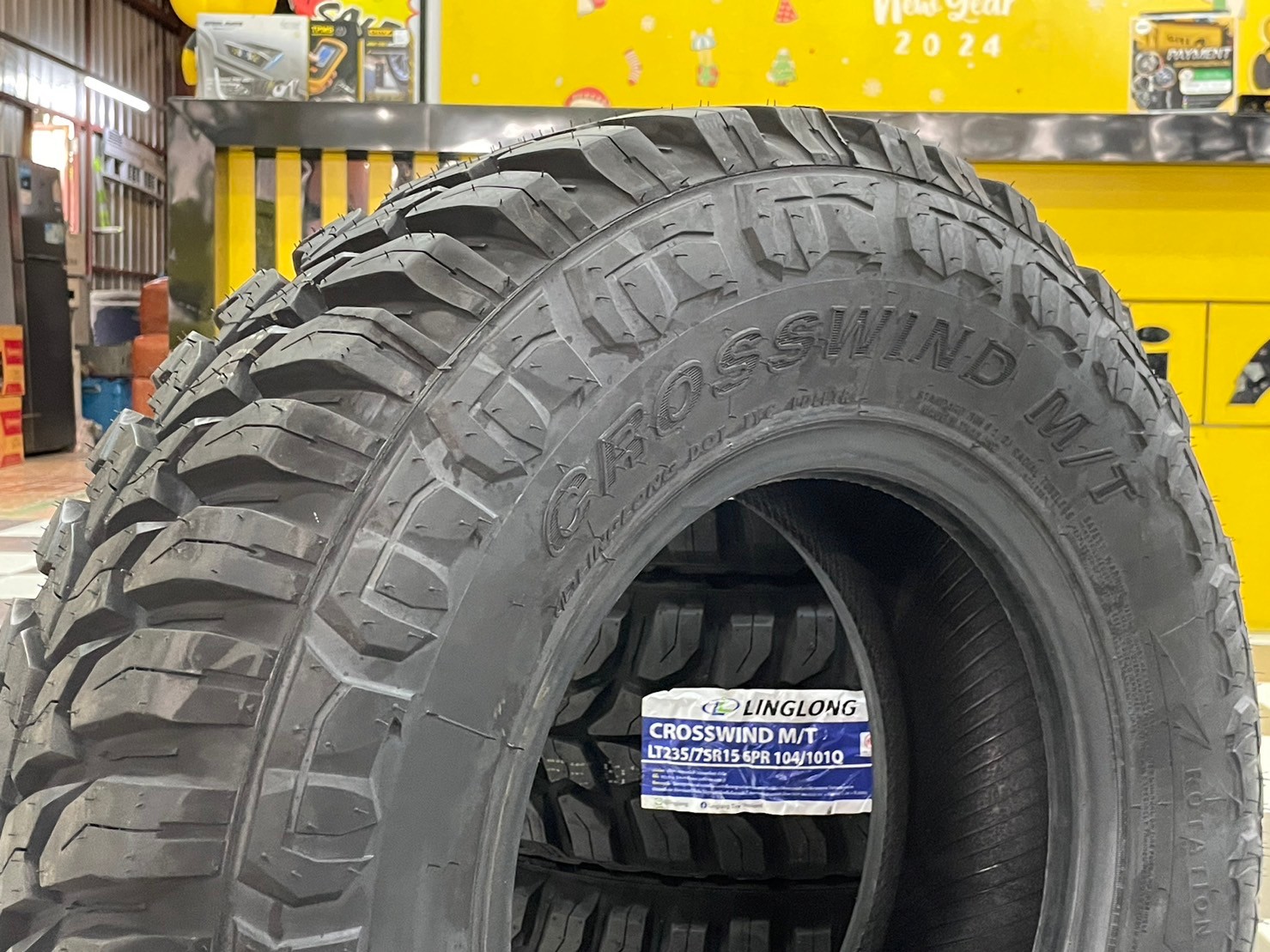 235/75R15 LINGLONG CROSSWIND MT ยางสายลุย สายพันธุ์แกร่งคุณภาพสุดคุ้ม ราคาพิเศษ (4เส้น)