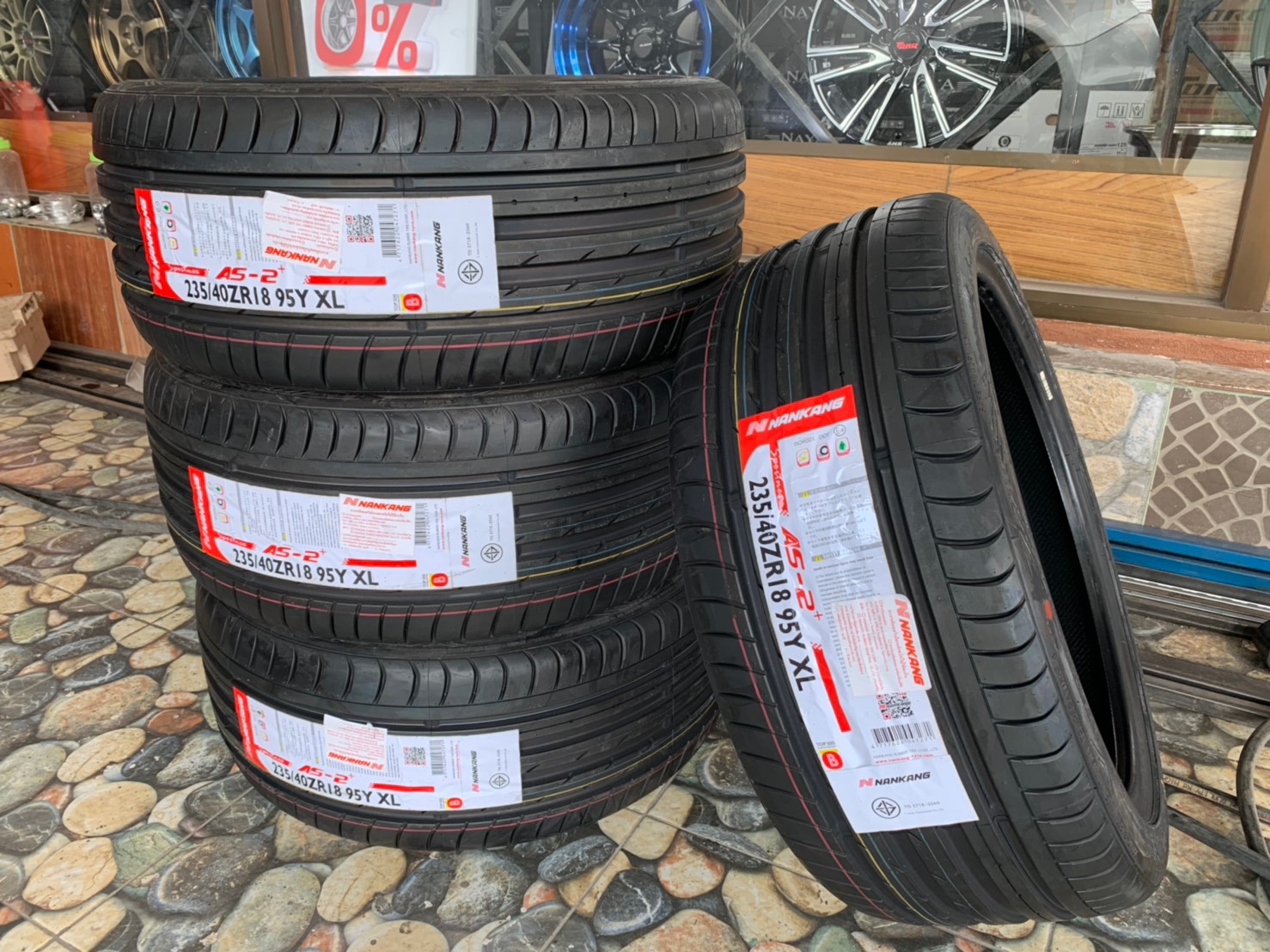 ยางใหม่ Nankang AS-2+ 235/40ZR18 ยางสปอร์ต