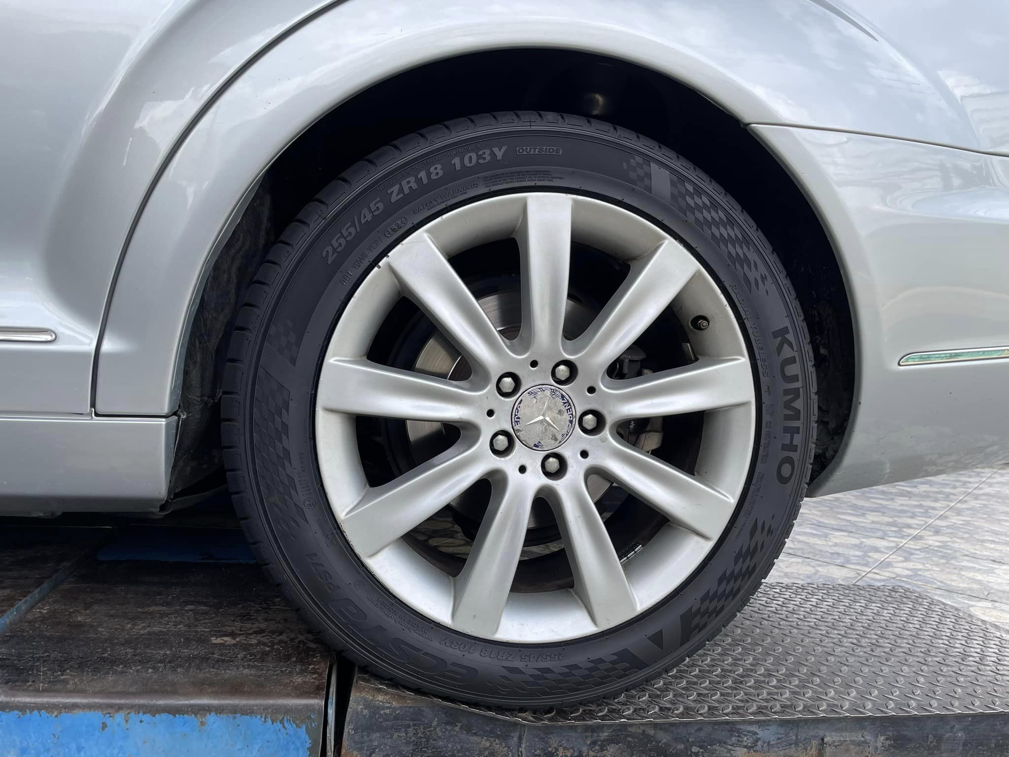 🛞❤️ #BENZ_S350🚘❤️💫 🛞🐘#KUMHO #ECSTA 255/45R18