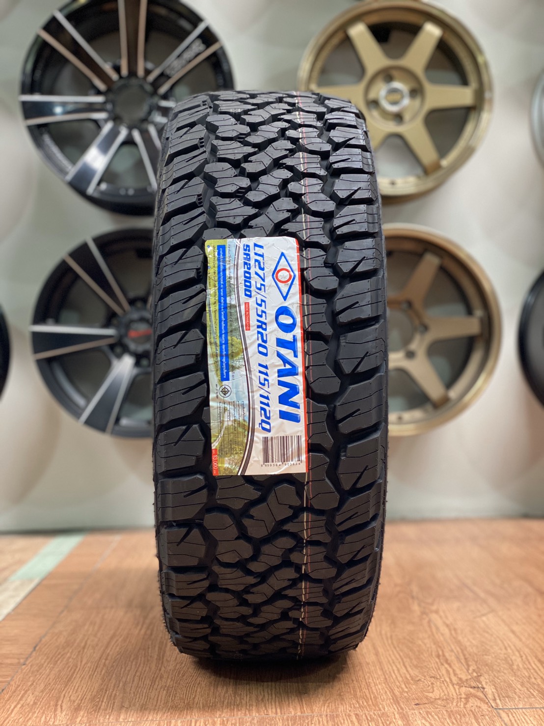 ยาง OTANI SA2000 275/55R20 ยางไทย มั่นใจใช้ยางโอตานิ ยางสมรรถนะสูง ราคาพิเศษพร้อมติดตั้งฟรี สนใจสอบถามเพิ่มเติมได้ค่ะ