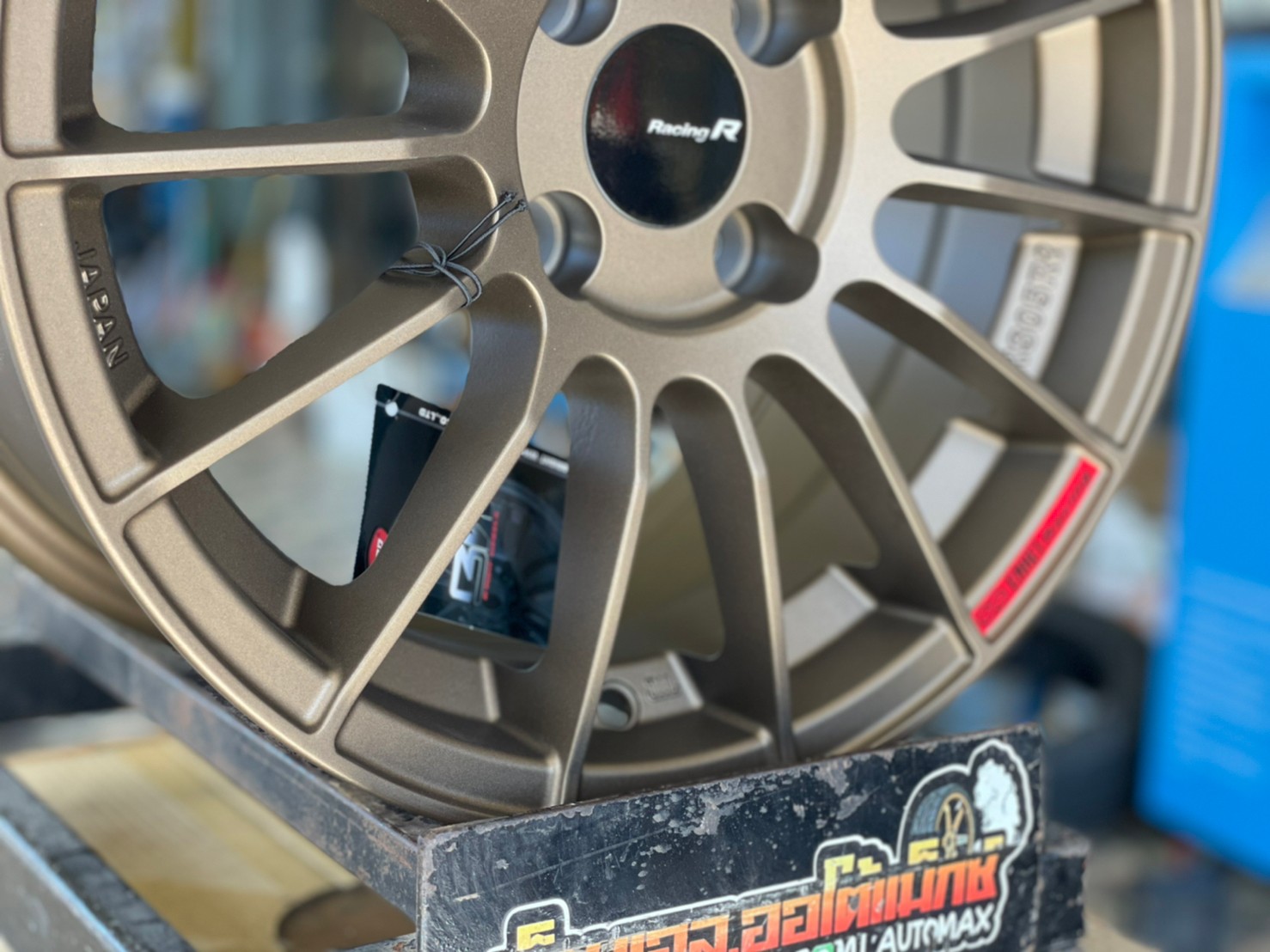 RS005 ล้อแม็กขอบ15 Brightwheels BW-39 ล้อขอบ15 กว้าง7 ออฟ32 4รู100 สีน้ำตาล(F-BR)