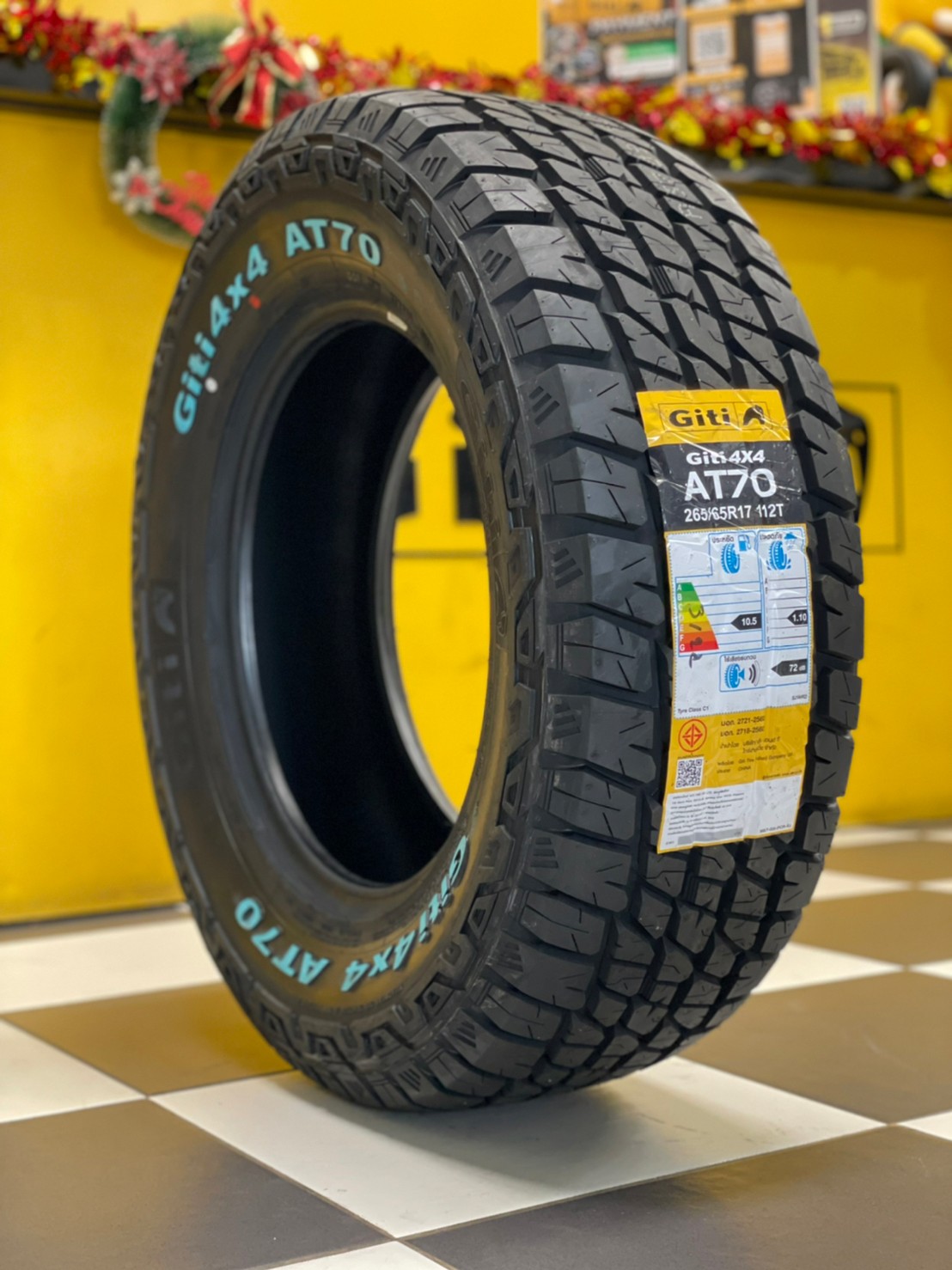 🐘GITI 🐘4x4AT70 265/65R17 ยางใหม่ปี2022 ราคาโปรโมชั่นพิเศษ พร้อมติดตั้งฟรี