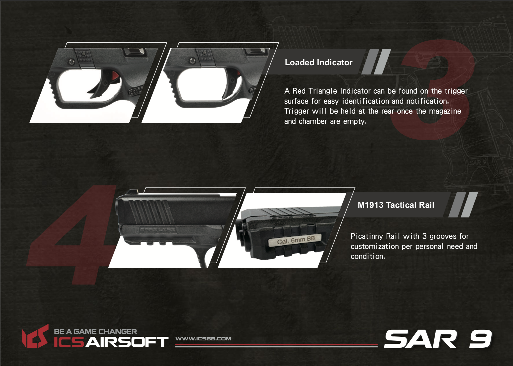BLE-009-SB-2 SARSILMAZ SAR 9.II