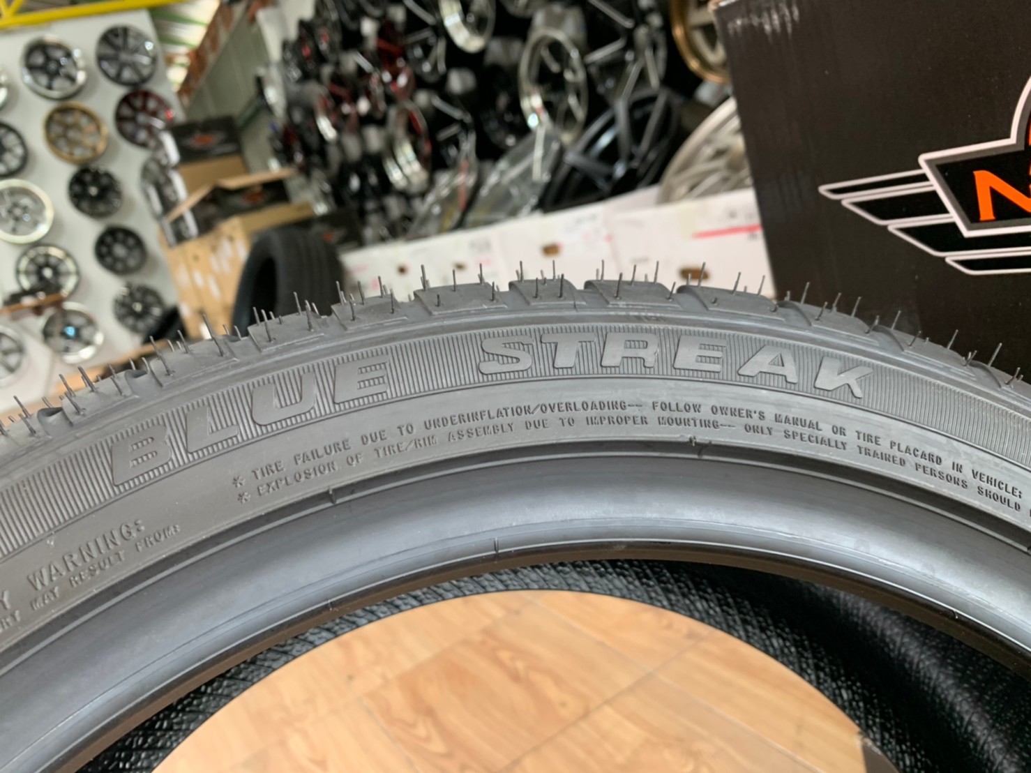 205/45R17 Goodyear Blue Streak Stiletto ยางใหม่ปี2021