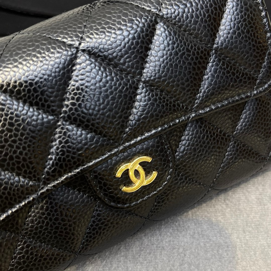 กระเป๋าสตางค์Chanel Wallet Medium Cavair