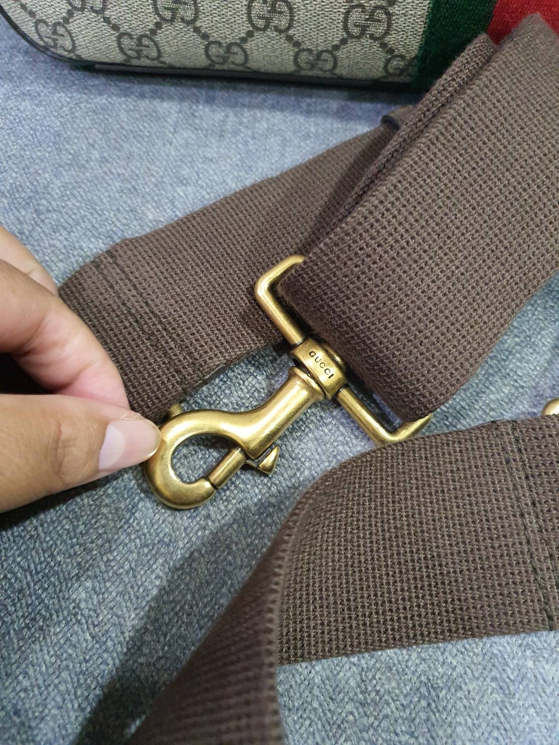 กระเป๋าใส่เอกสารแบรนด์Gucci Ophidia GG Briefcase