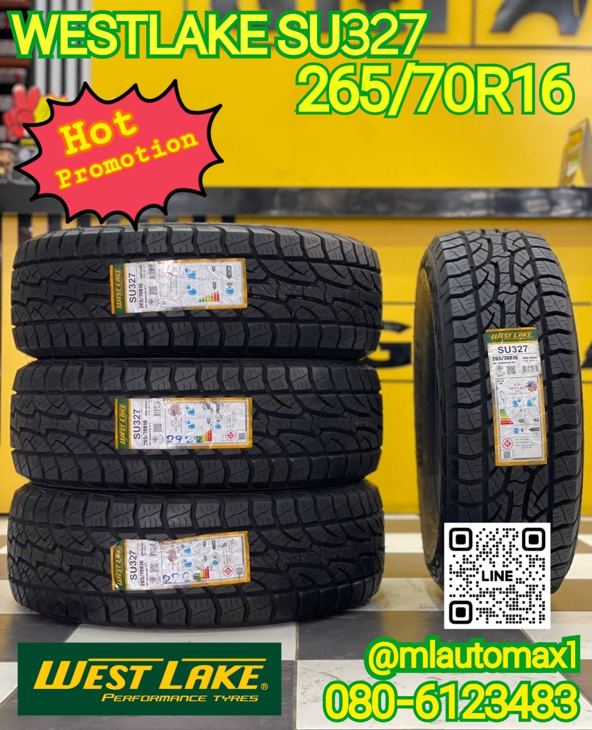 WESTLAKE SU327 265/70R16 ยางใหม่ปี2022