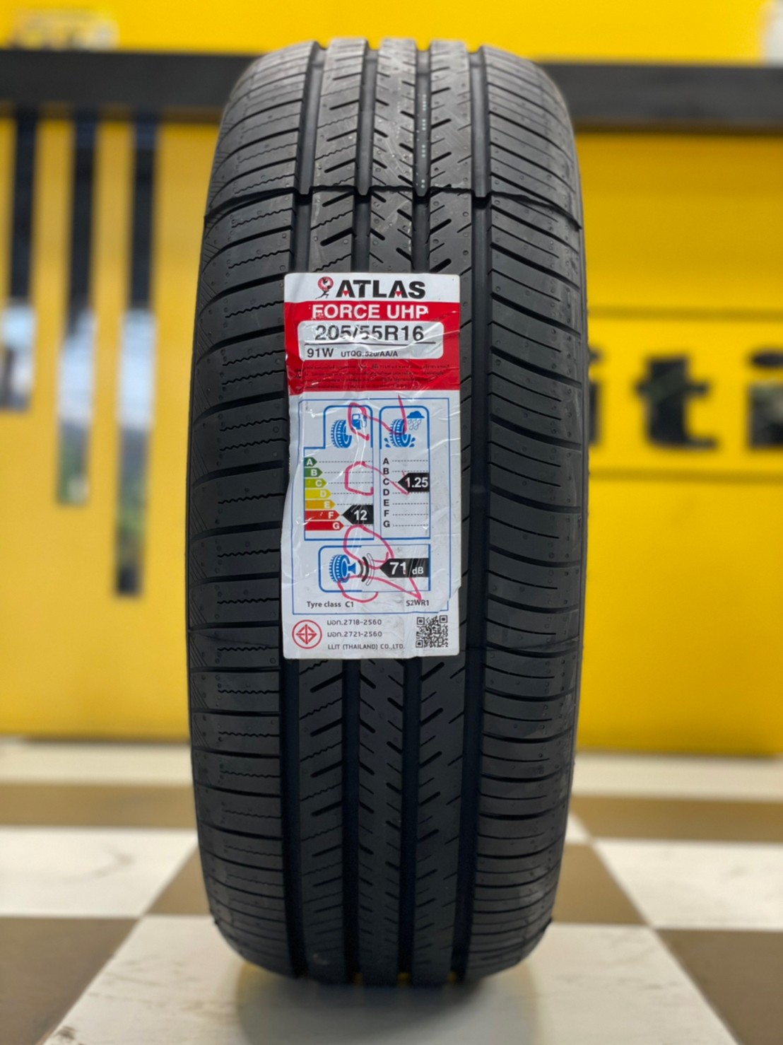 ATLAS FORCE UHP 205/55R16 ยางใหม่ปี 2022