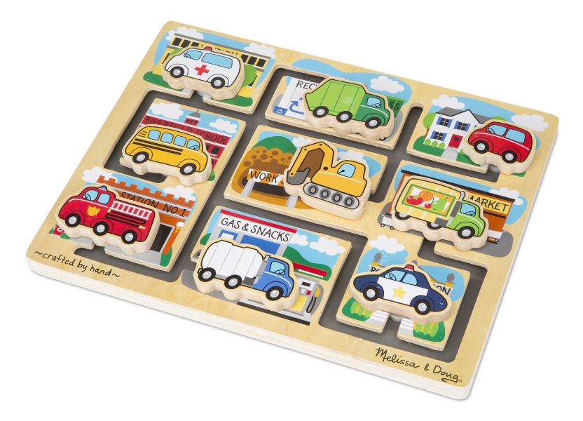 JBM207-4301 Maze Puzzle - Vehicles