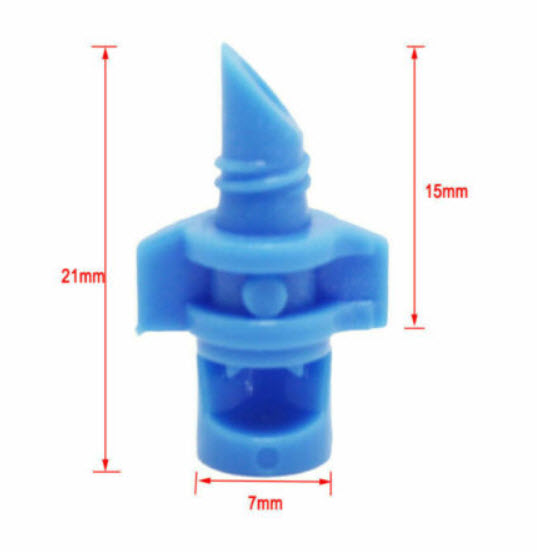 หัวฉีดน้ำฝอย 90 องศา / ชุด 25 หัว