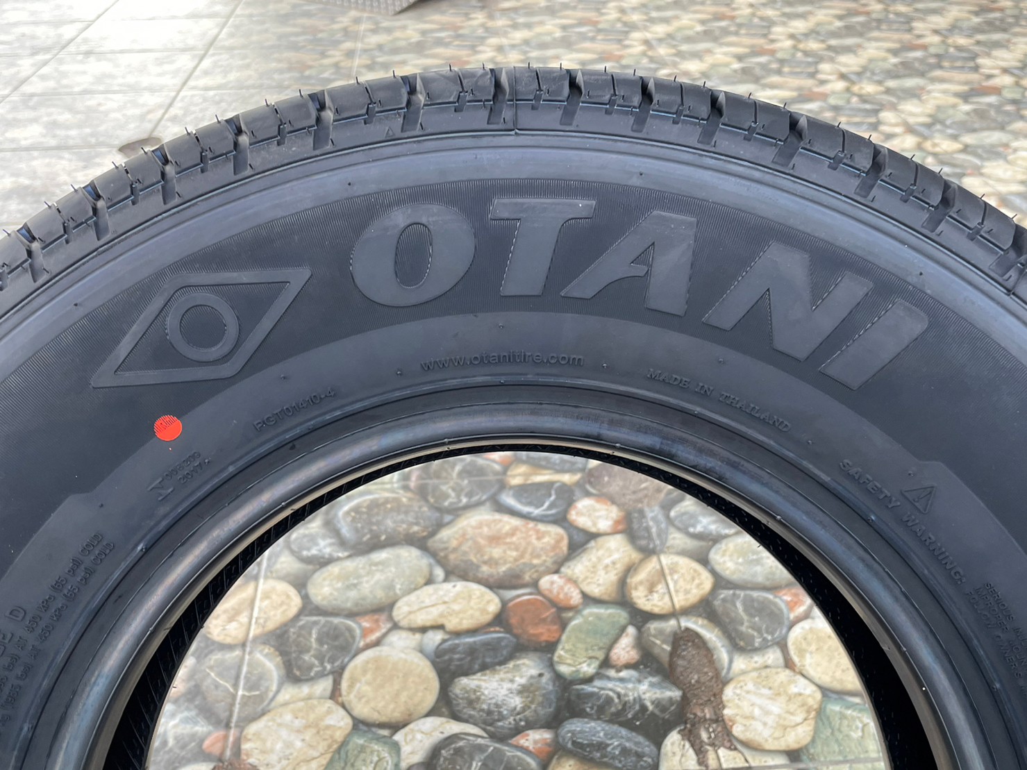 OTANI MK1000 195R14 ยางกระบะ บรรทุกคุณภาพดี ยางใหม่ปี2023