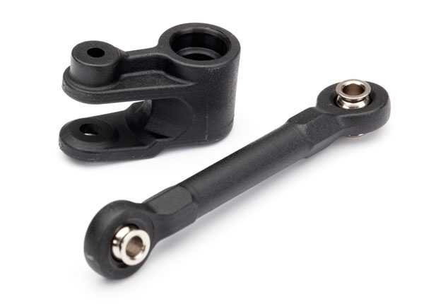 8947 Servo horn, steering/ linkage, steering (46mm, assembled with pivot balls)