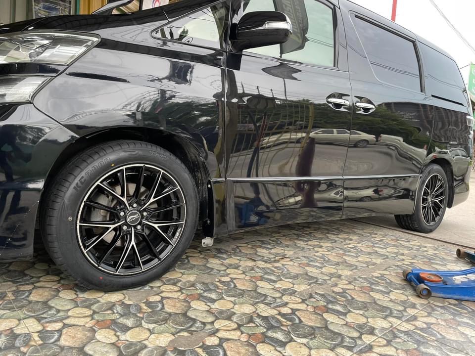 เปลี่ยนยาง #TOYOTA_ALPHARD 👉🛞OTANI KC2000 235/50R18 🛞