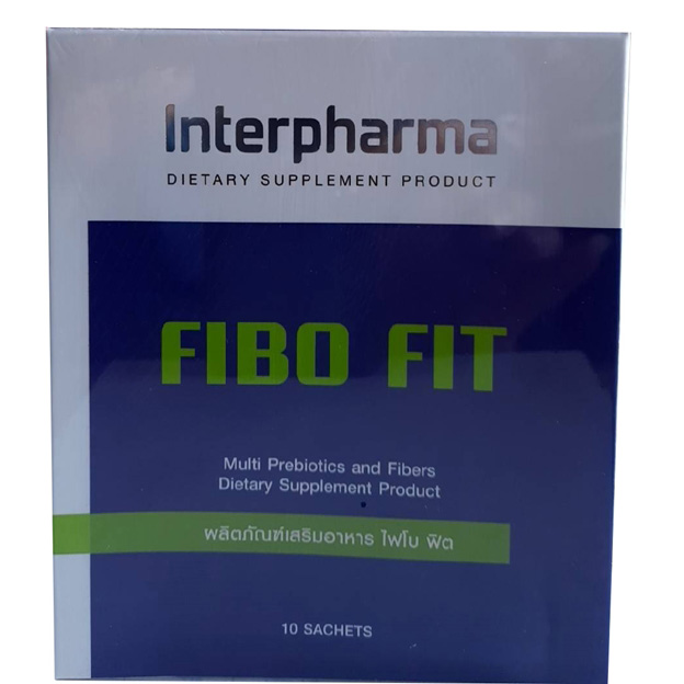 FIBO FIT (ไฟโบ ฟิต) ไฟเบอร์ ท้องผูก ถ่ายไม่สุด อาหารเสริมไฟเบอร์ สารต้านอนุมูลอิสระ พรีไบโอติก