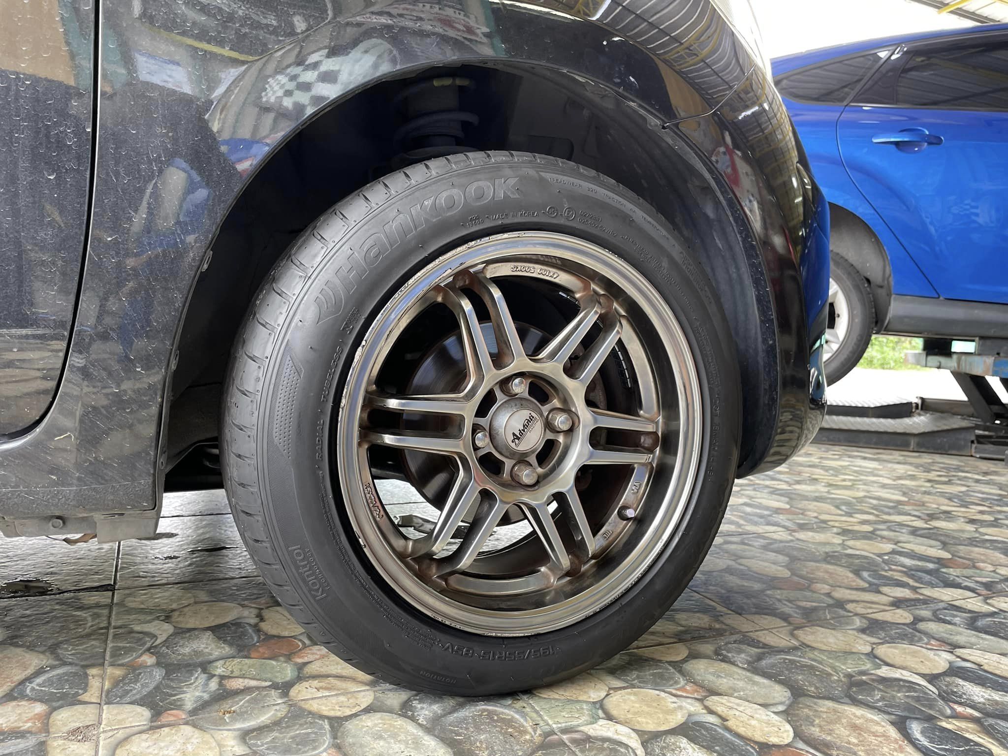 NISSAN_MARCH #HANKOOK_V12_195/55R15