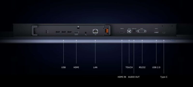 MAXHUB MXH-T86FA 4k ทัชสกรีน 86" ระบบปฏิบัติการ Android แบบ Infrared wifi ฟังชันก์ครบ