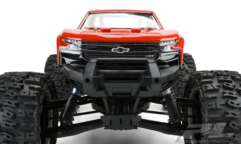 PRO-3507-17 1/5 Pre-Cut 2019 Chevy Silverado Z71 Trail Boss Clear Body: X-MAXX