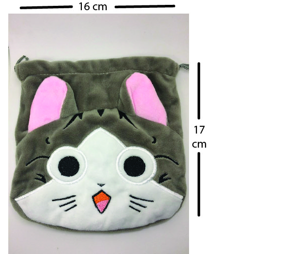 กระเป๋าแมวจี้รูดด้านบนอันเล็ก