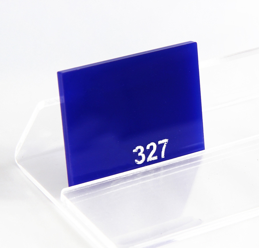 แผ่นอะคริลิคสีน้ำเงิน #327 5 mm. 4 x 6 ฟุต (123x184cm.)ยี่ห้อ Panglas