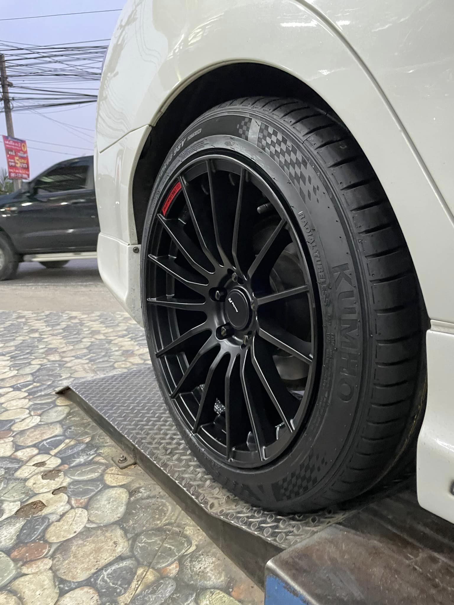 #TOYOTA_CAMRY🚘 🛞 #ล้อแม็กซ์ขอบ18 #RS005RR🛞 🛞 18x9 5x114.3 ET35 🛞 #KUMHO_PS71 235/45R18