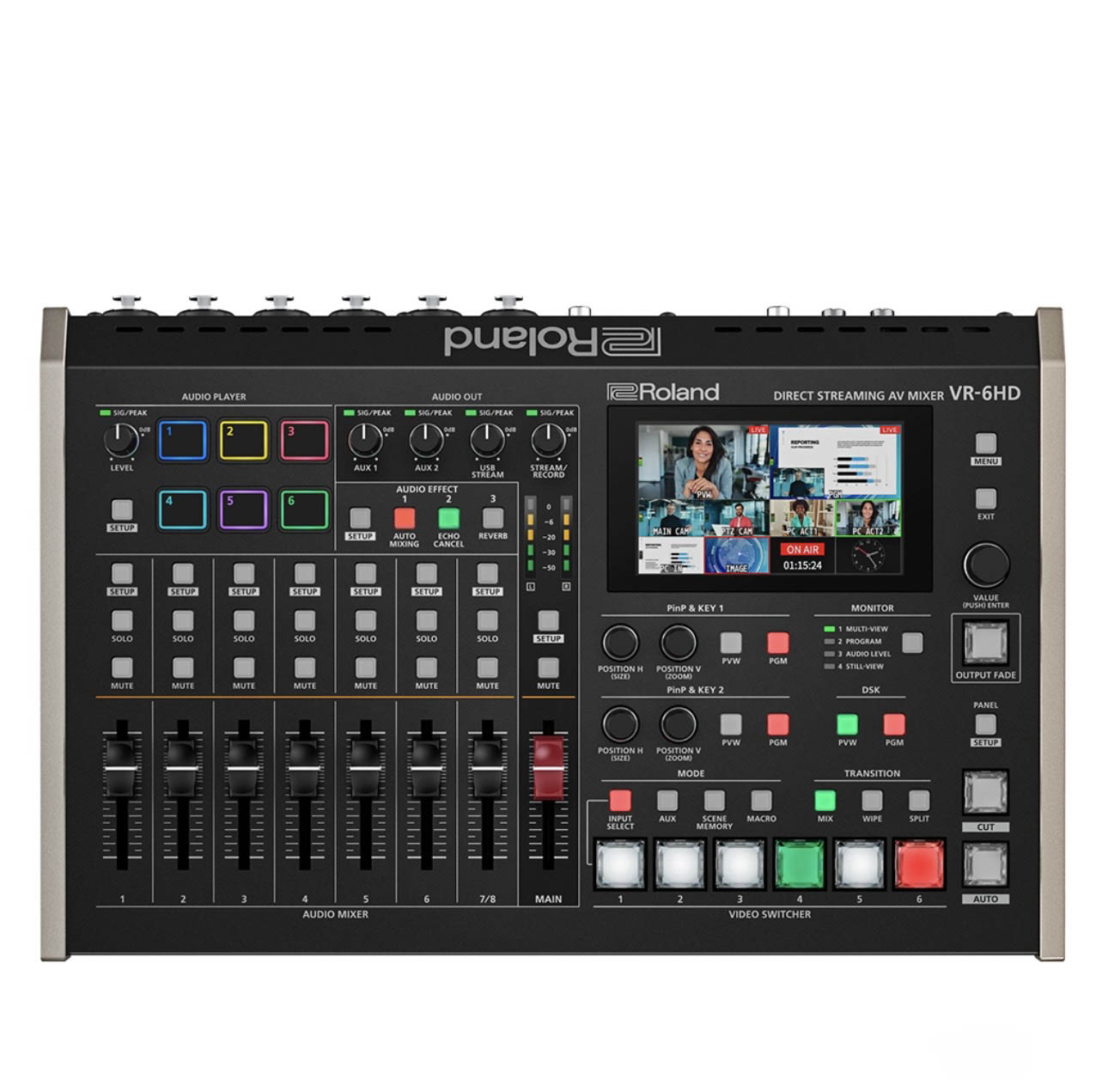 Roland VR-6HD all-in-one Live streaming AV mixer