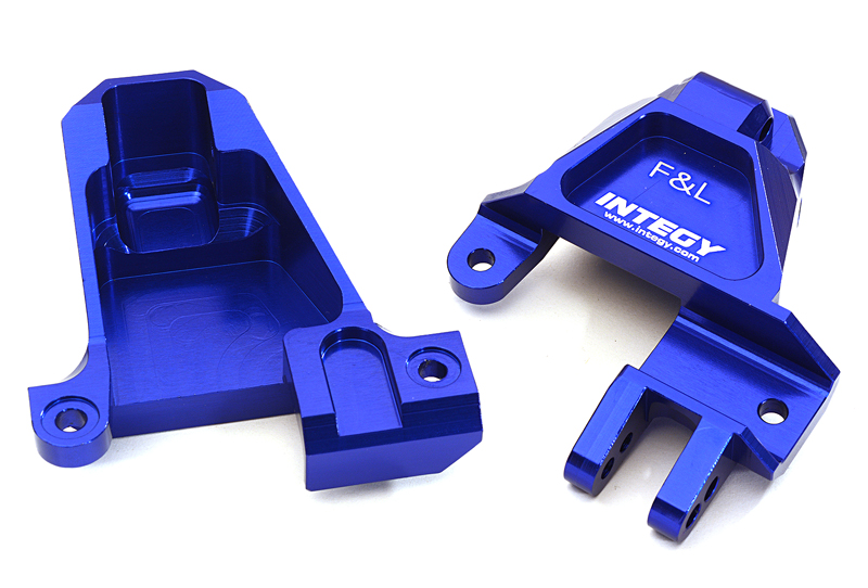 INT-C27976BLUE Billet Machined Alloy Front Shock Tower for Traxxas TRX-4 Scale & Trail Crawler