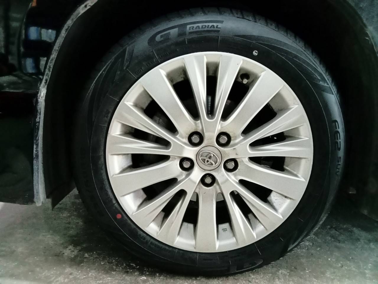 เปลี่ยนยาง🚘#TOYOTA_VELLFIRE 🛞 #GTRADIAL_FE2_235/50R18