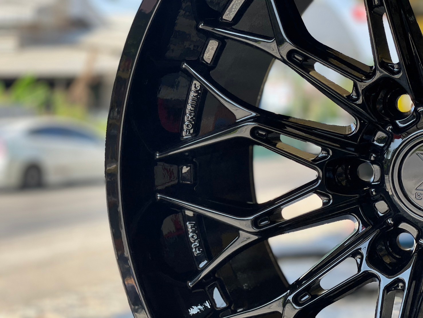 ล้อแม็กใหม่ขอบ20 งาน #HOF_RACING_WHEEL 20x9.5 6x139.7 ET0 สีดำเงา