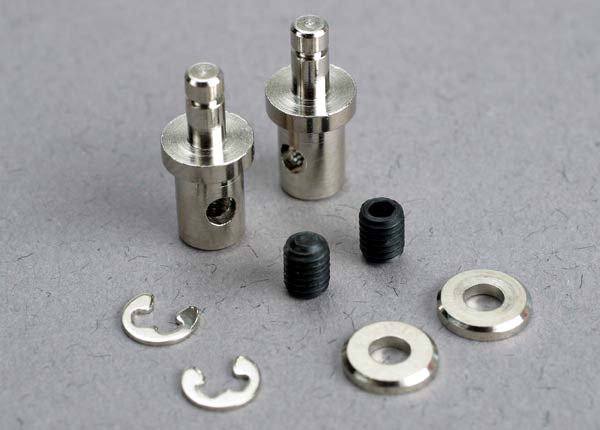 1541 Servo rod connectors (2)/ 3mm set screws