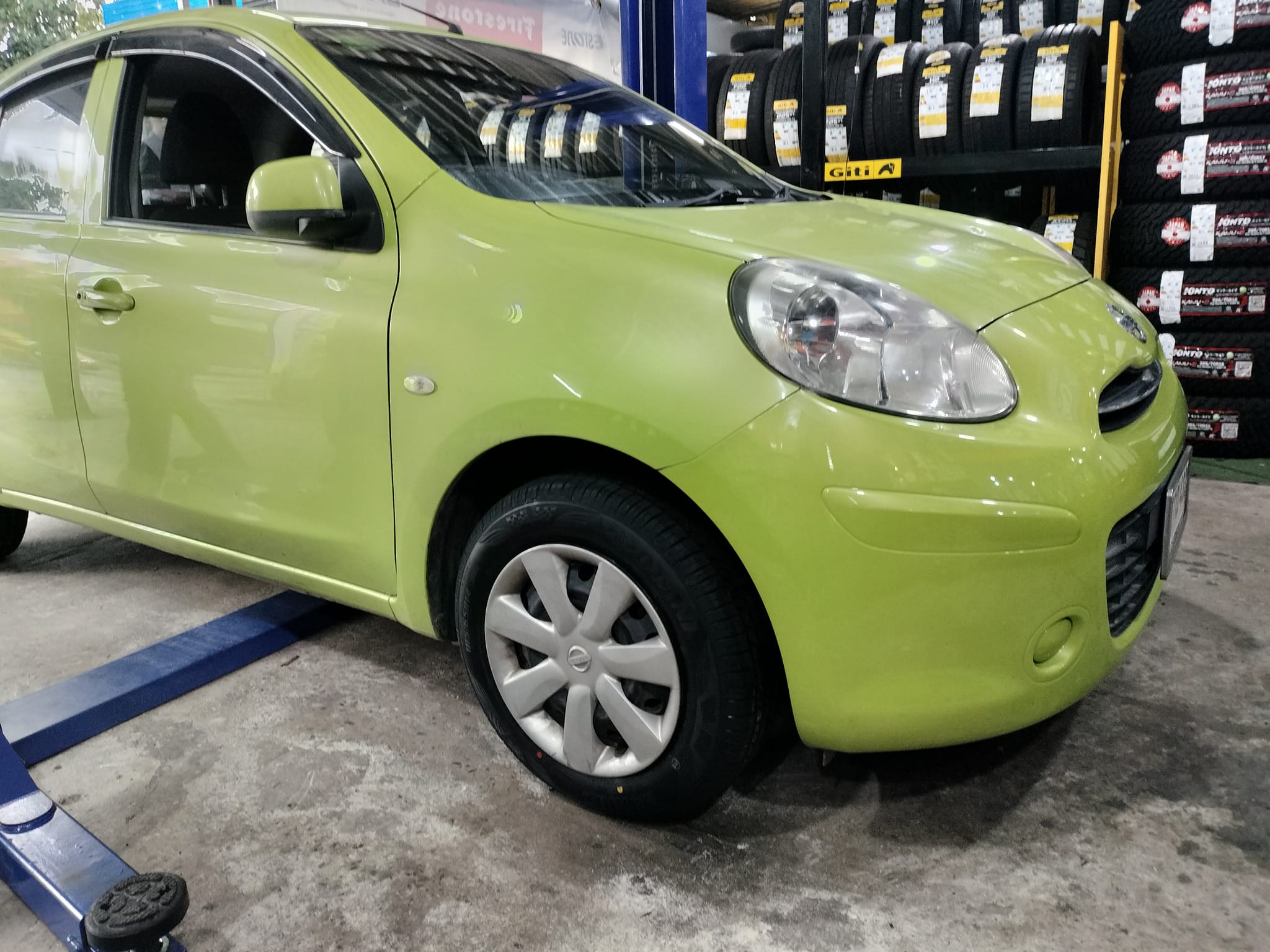 #NISSAN_MARCH #OTANI_EK1000_185/65R14