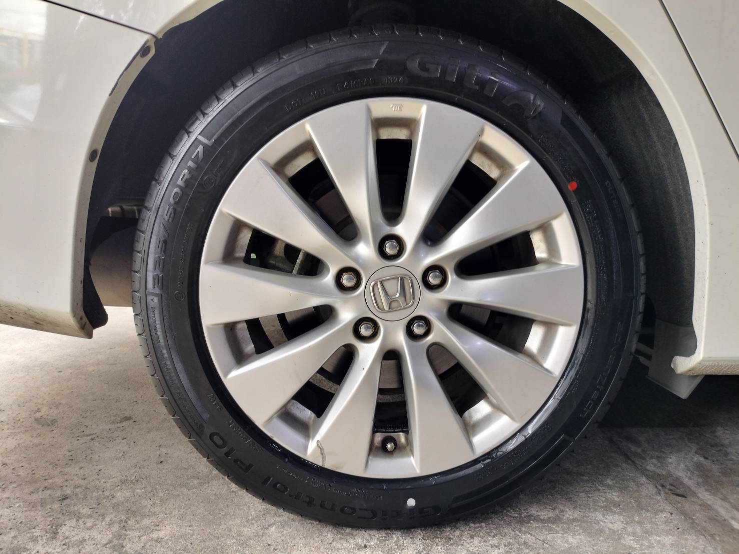 HONDA_ACCORD เปลี่ยนยาง🛞 #GITI_P10_225/50R17